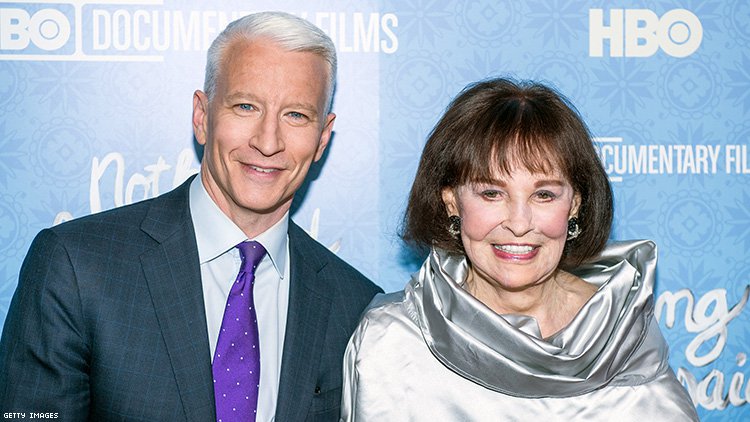 Anderson Cooper Inherits 1.5 Million From His Mother, Gloria Vanderbilt